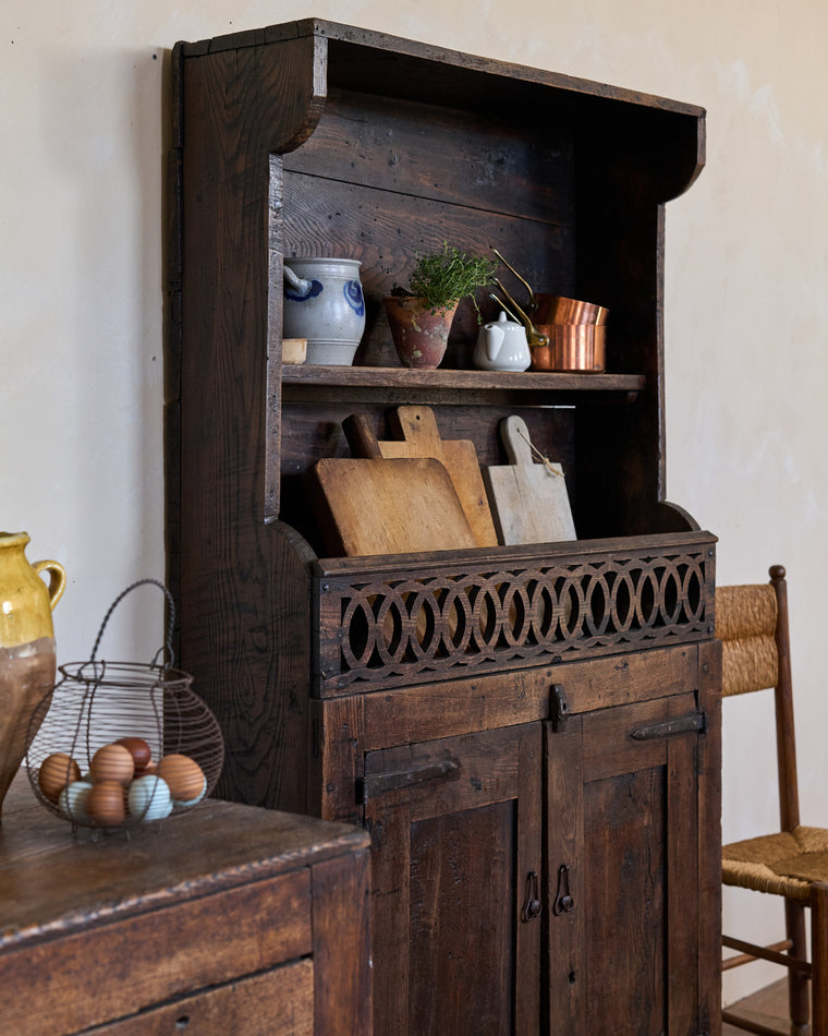 19th c. Dutch Kitchen Cupboard