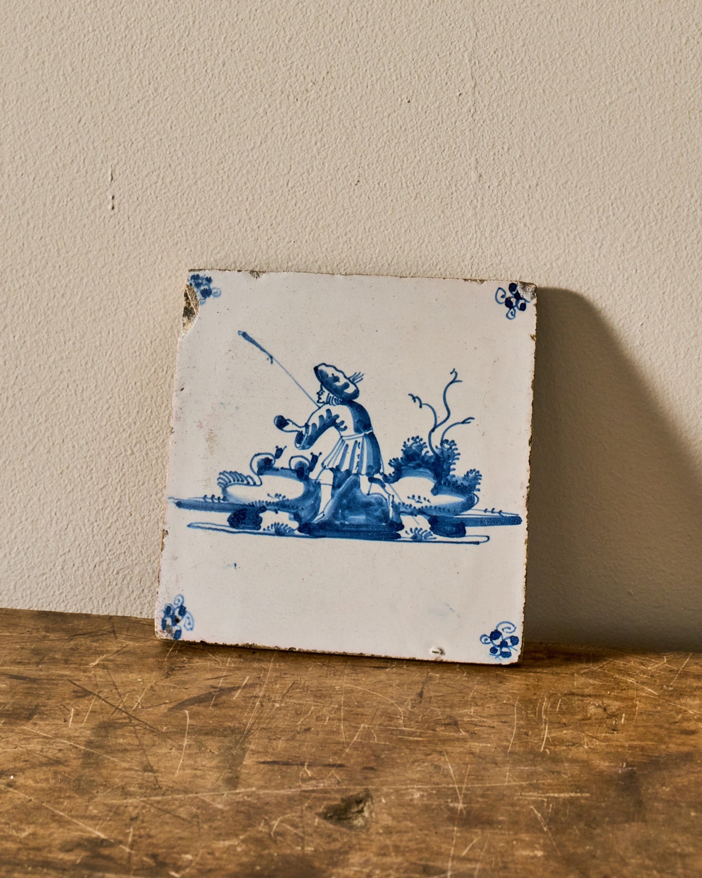 18th c. Delft Tile - II