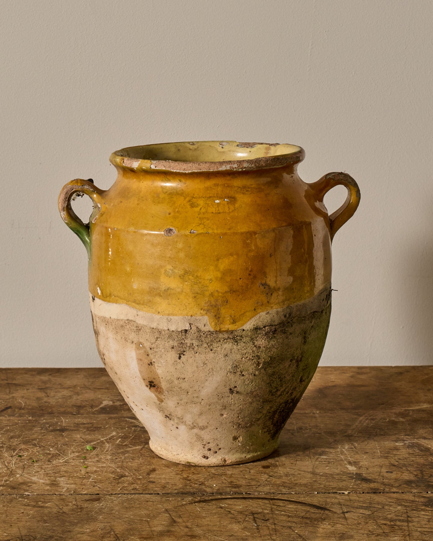 Rare Yellow Confit Pot- III