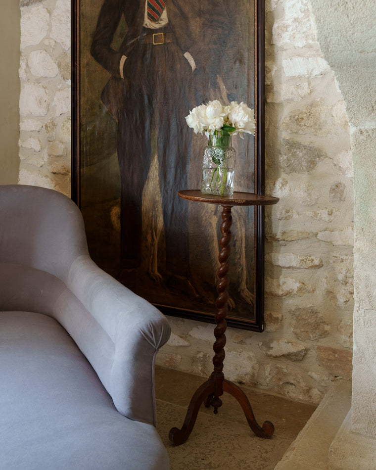 Barley Twist Pedestal Table