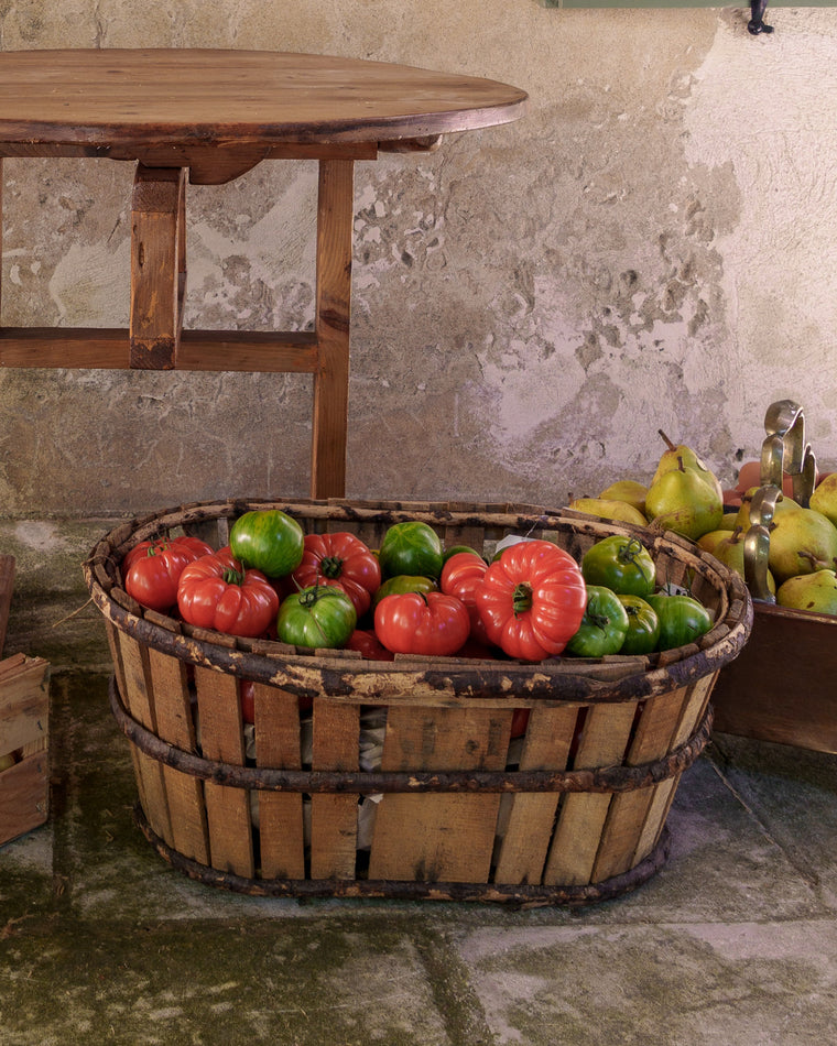 Antique Apple Basket