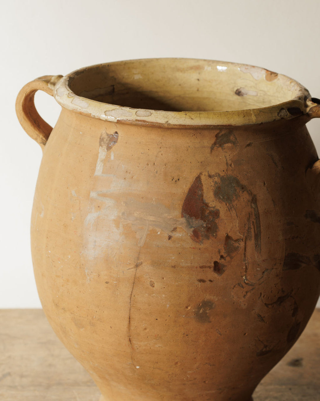Yellow Terracotta Confit Pot