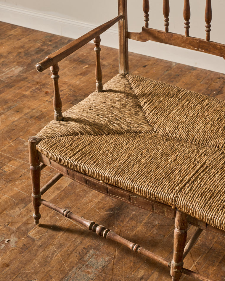 Provencal Rush Bench
