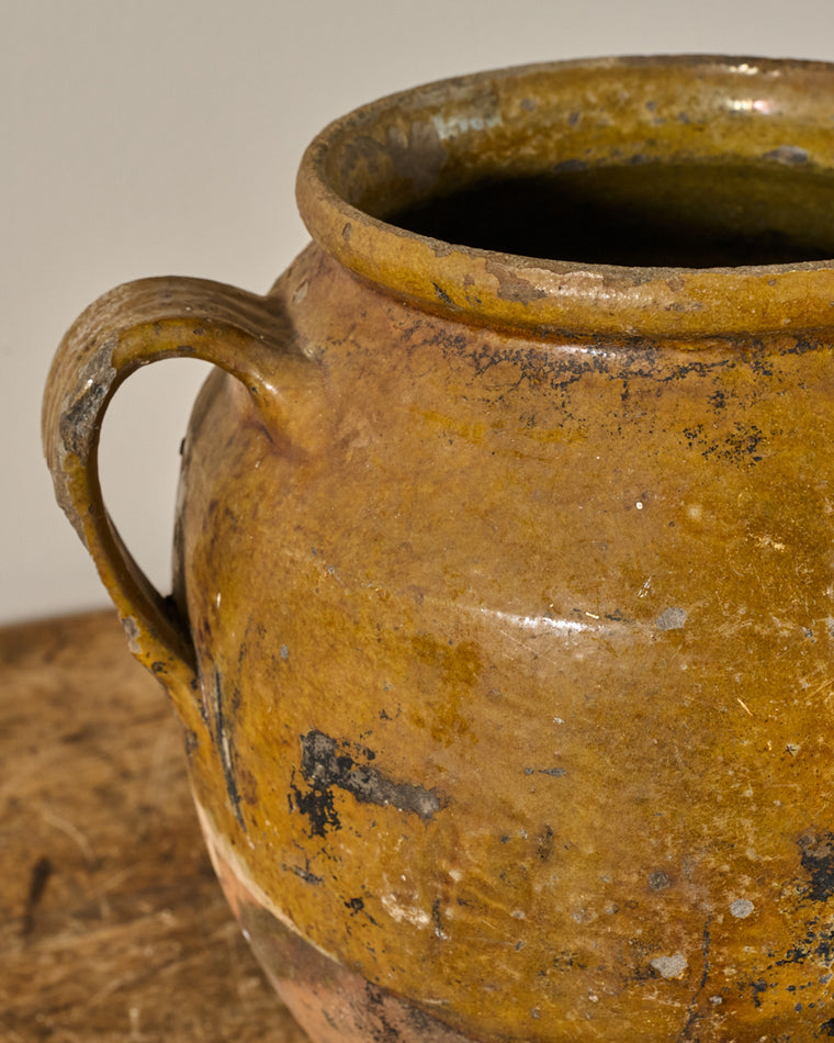 Yellow Confit Pot - II