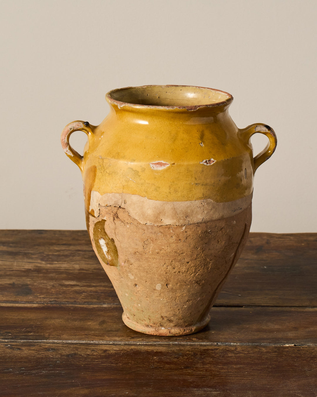 Yellow Confit Pot