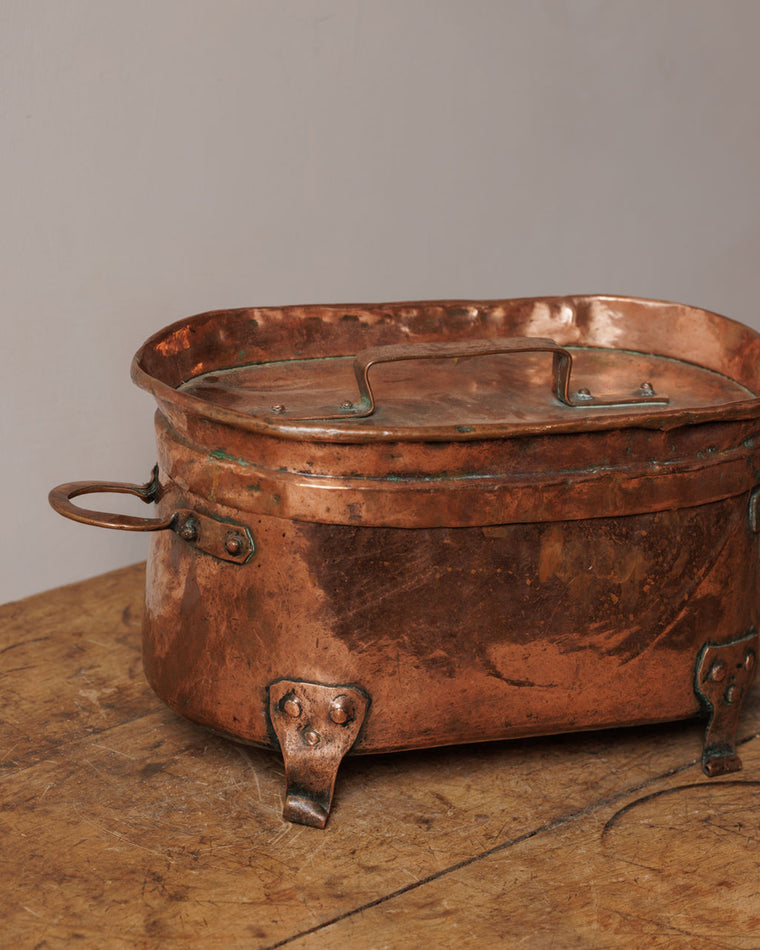 Antique Copper Pot - Large