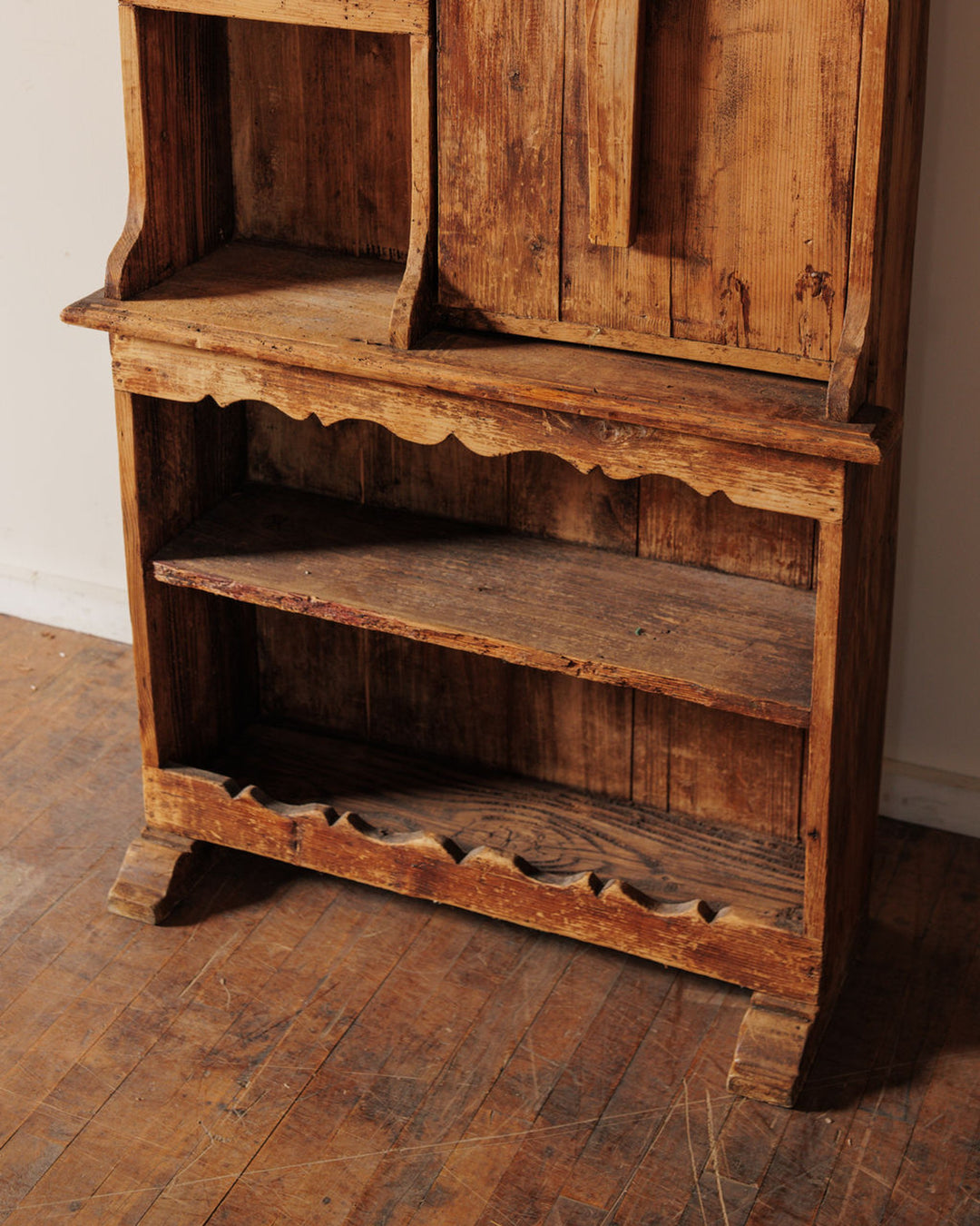 19th c. Drop Down Cupboard