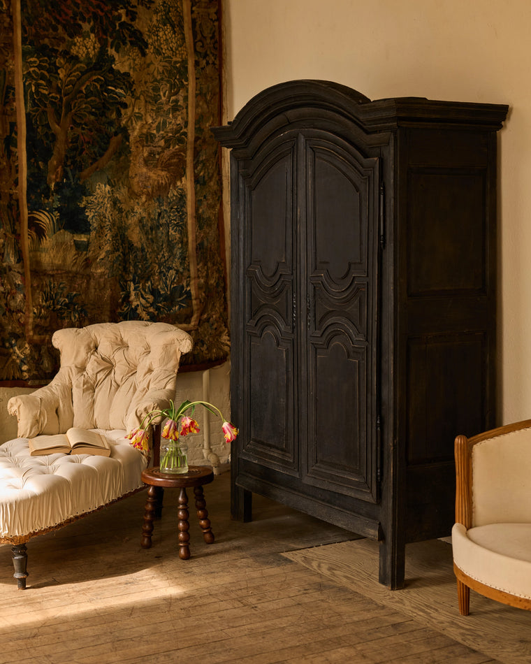 Rare French Oak Armoire