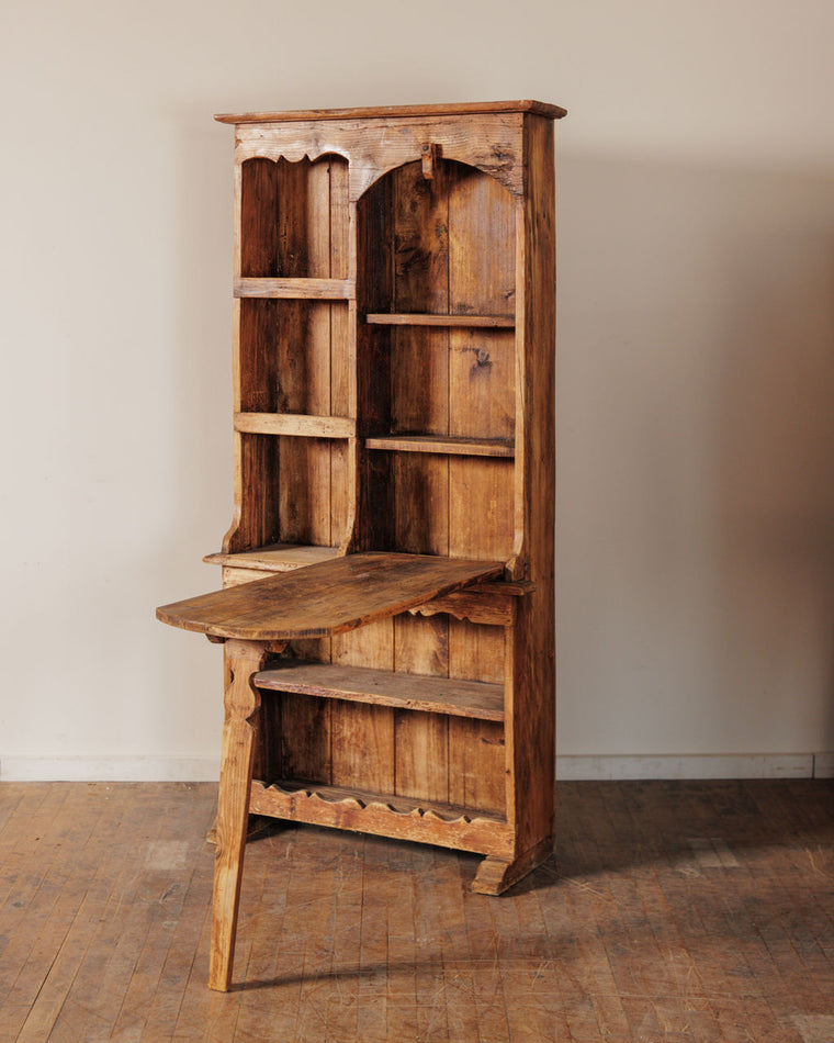 19th c. Drop Down Cupboard