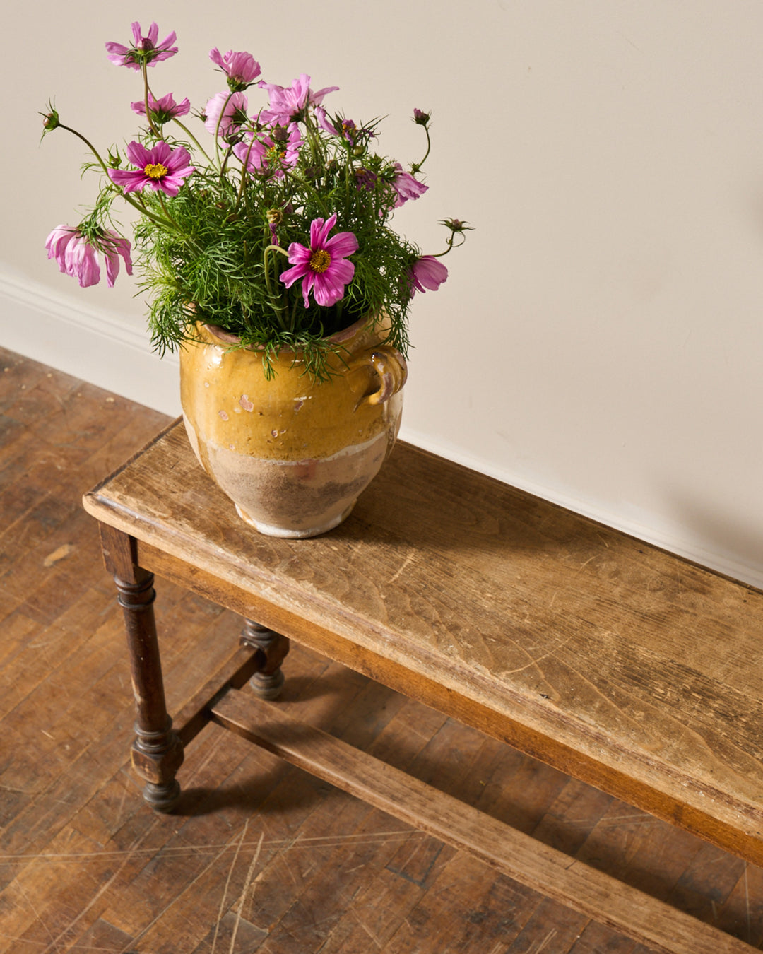Antique Monastery Bench
