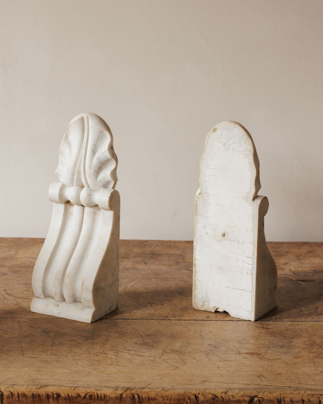Marble Corbel Bookends