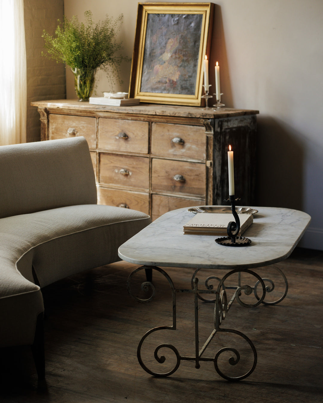 Rare Marble Coffee Table