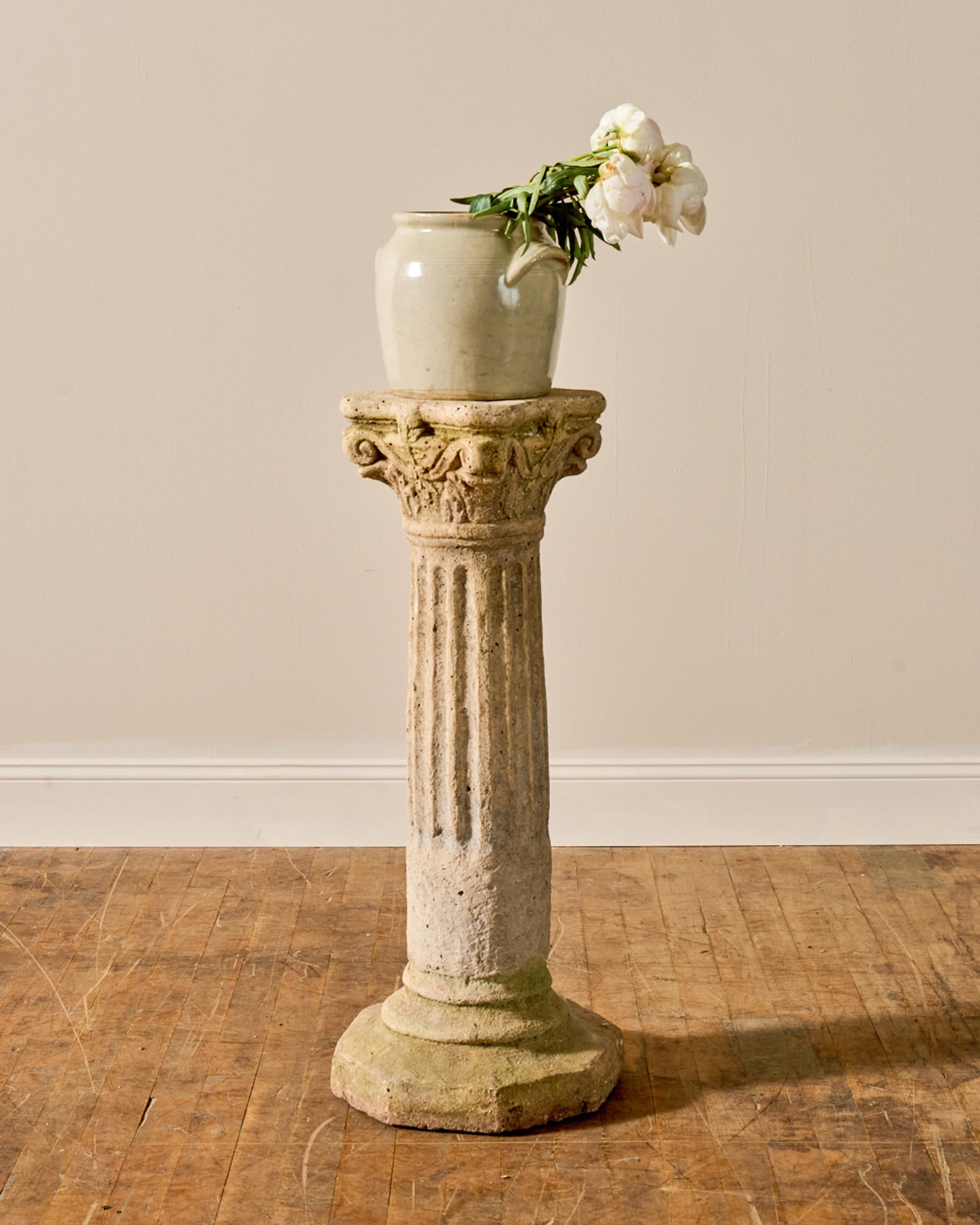 19th c. Cast Pedestal