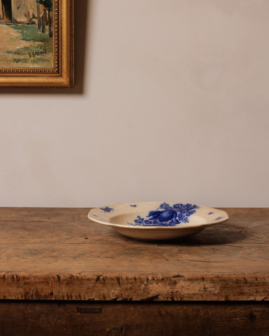 Antique French Serving Plate