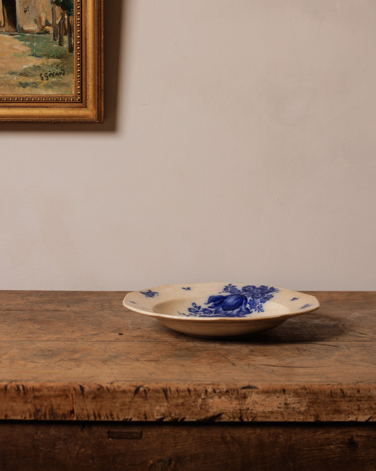 Antique French Serving Plate