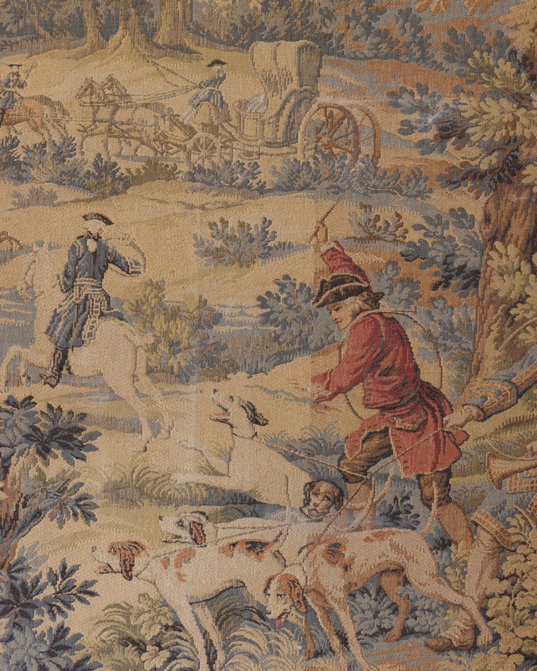 Framed Tapestry - The Hunters