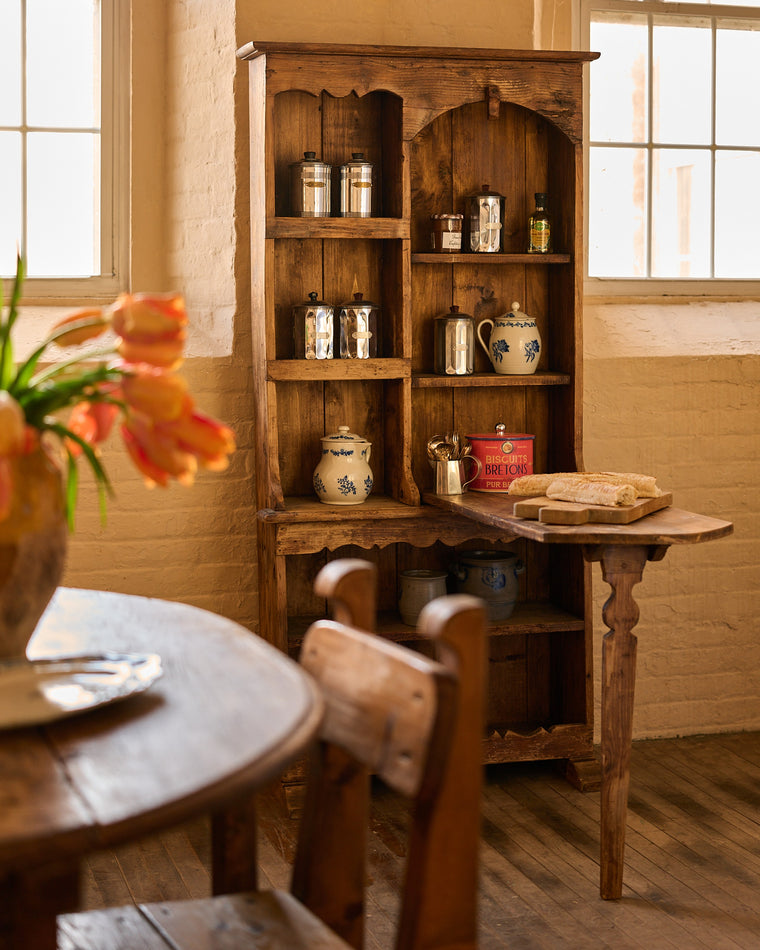 19th c. Drop Down Cupboard