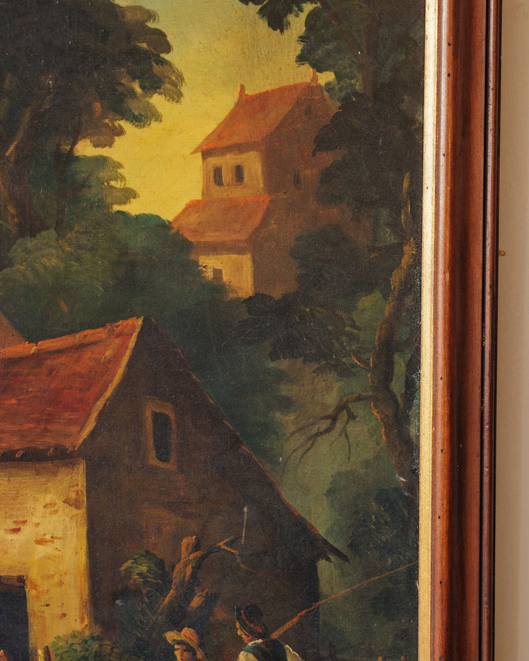 The Village Oil Artwork