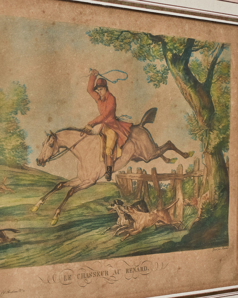 Equestrian Print - II