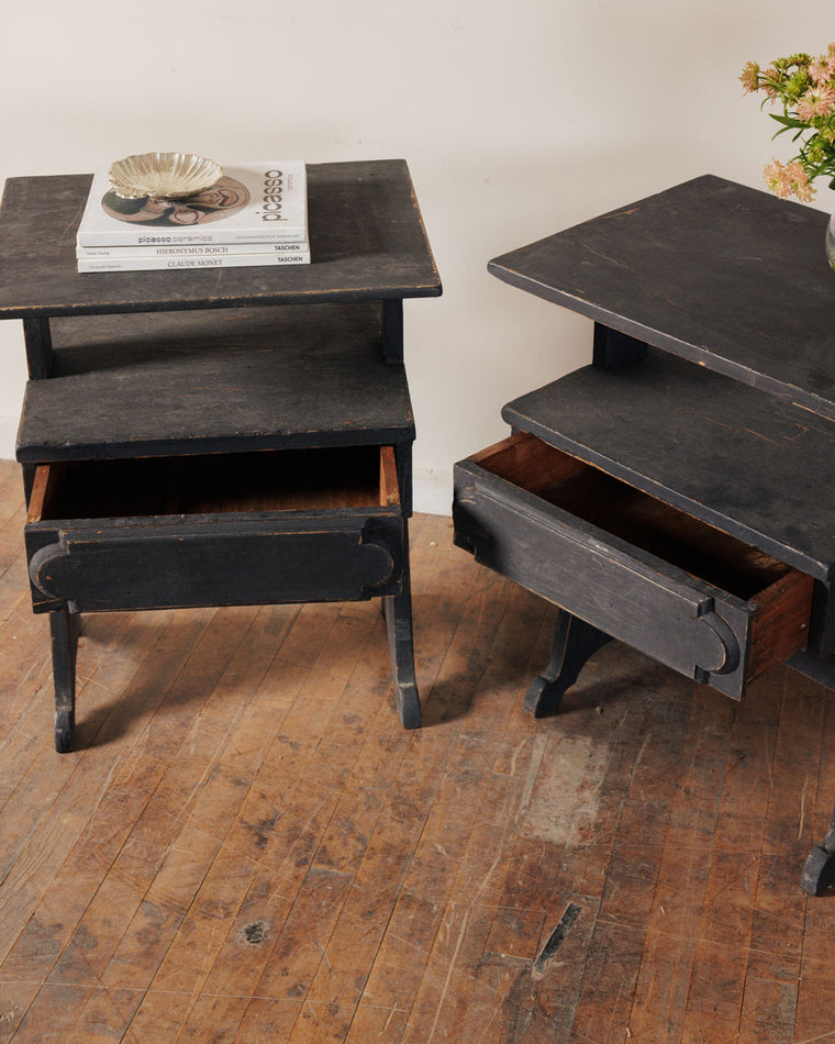 French Nightstands - Pair