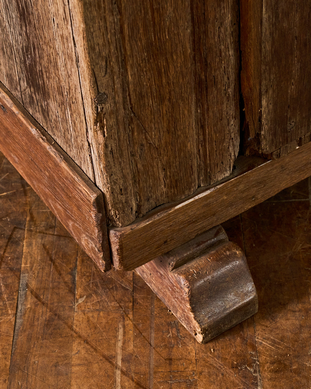 18th c. Carved Cupboard