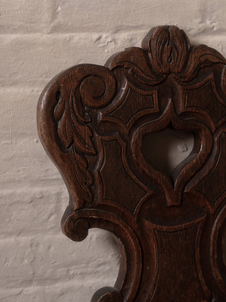 Antique Carved French Chair