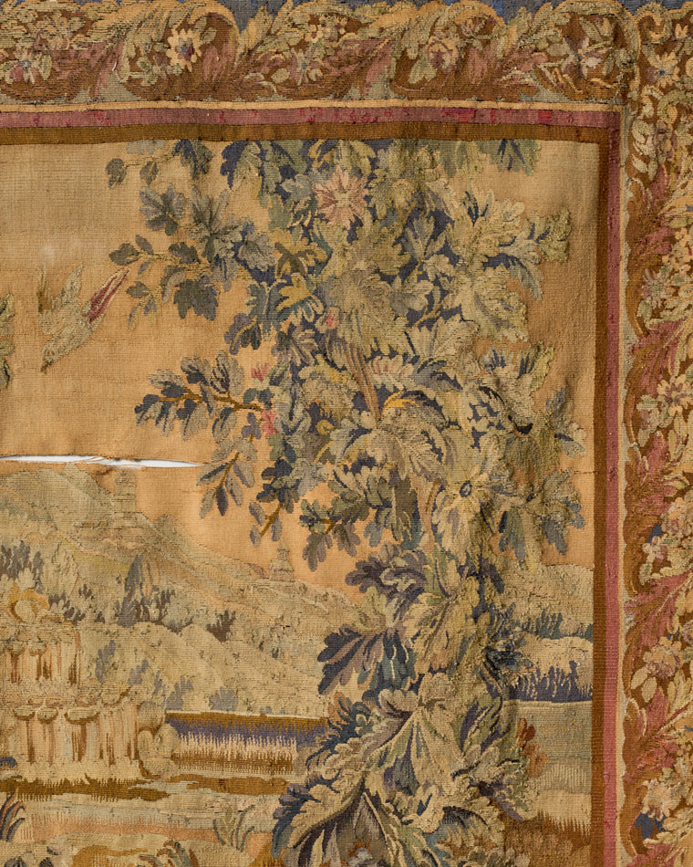 18th c. Chateau Tapestry