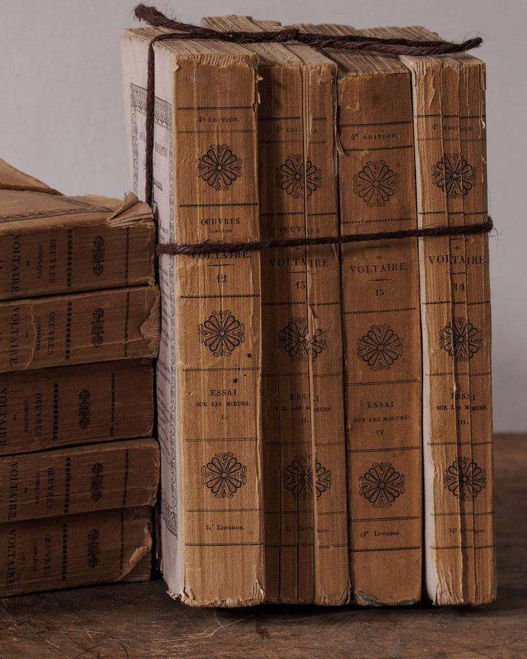 Stack of French Books