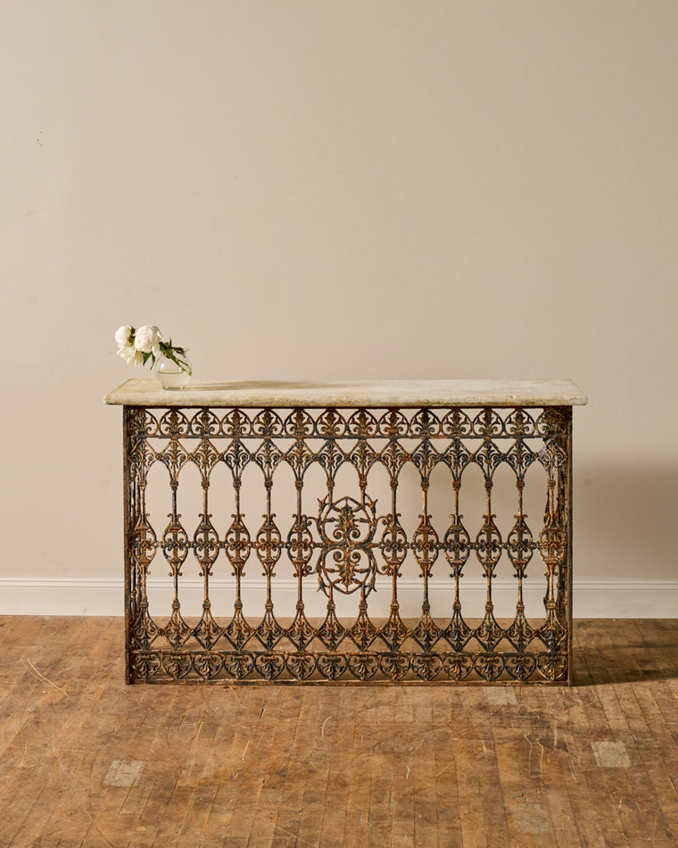 19th c. Marble Console