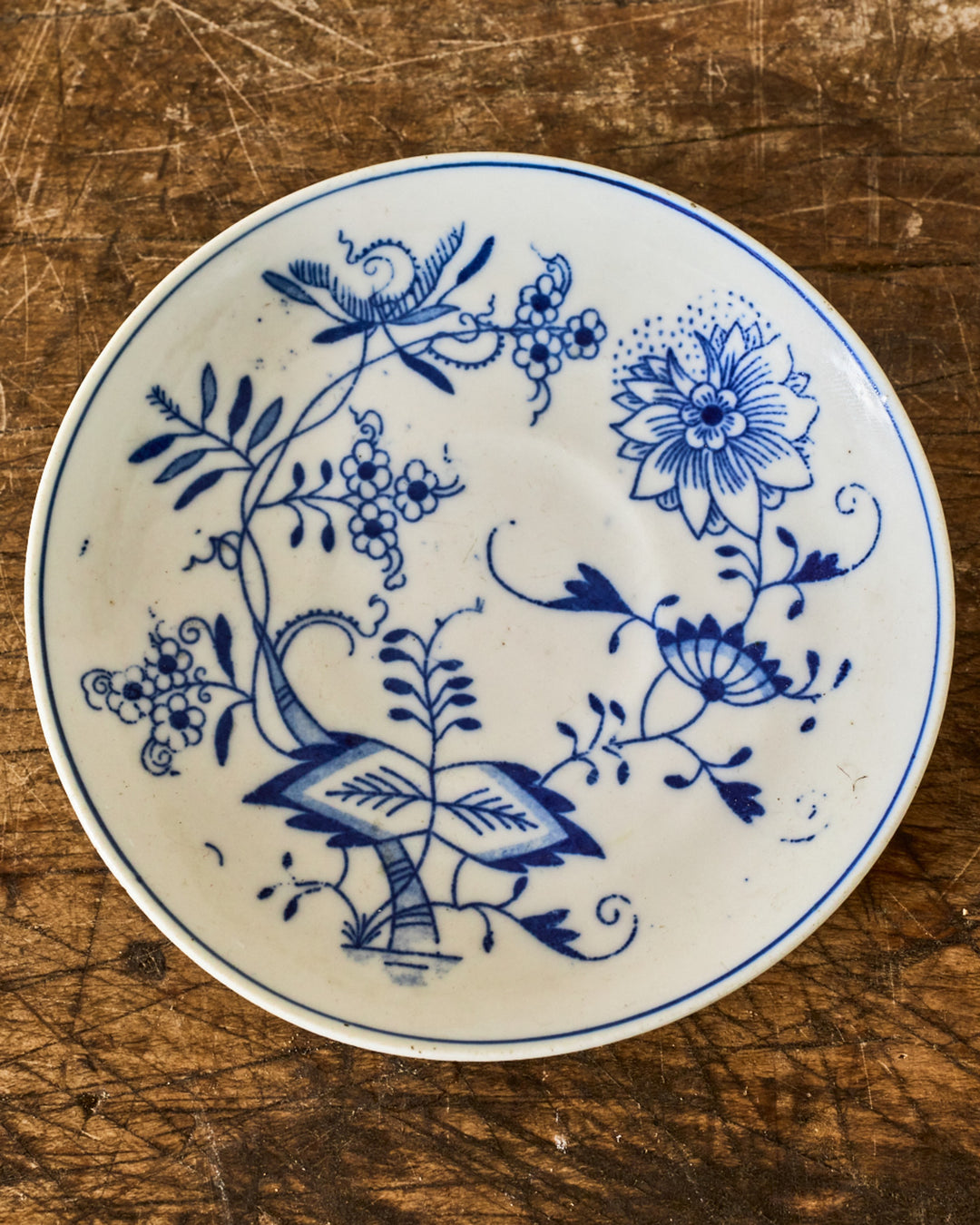 Blue Onion Teacup & Saucer