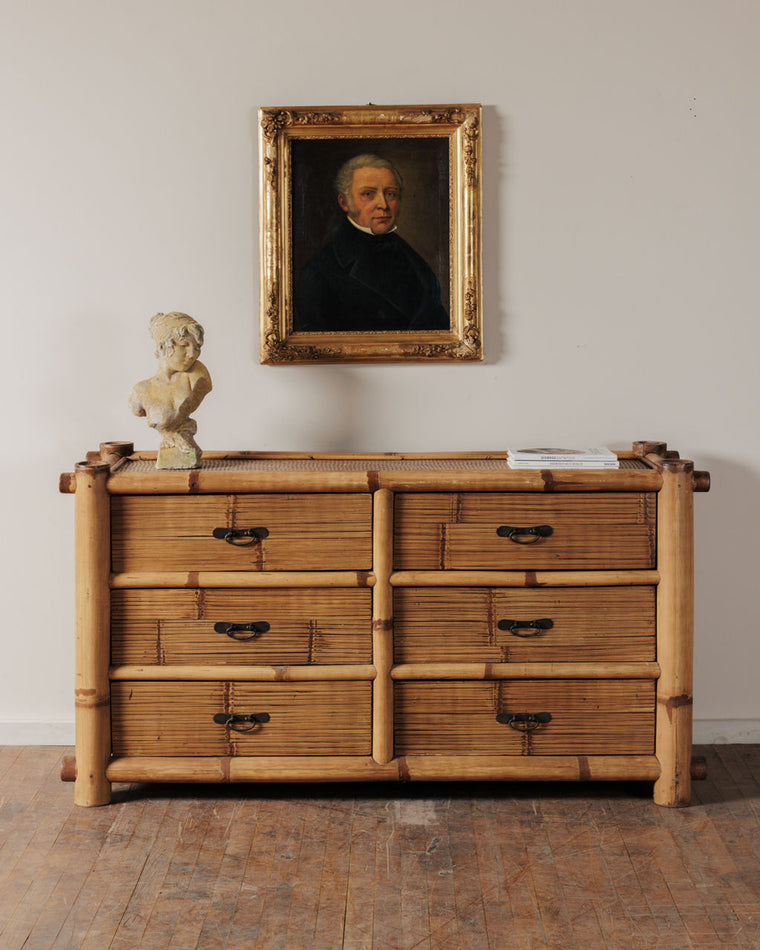 Bamboo Chest of Drawers