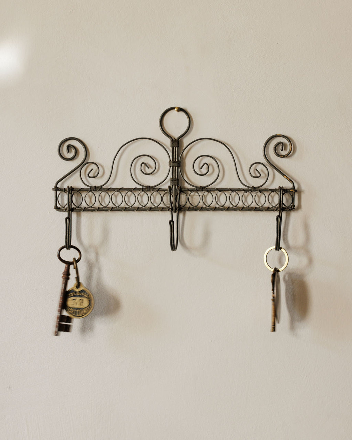 Scroll Work Key Rack