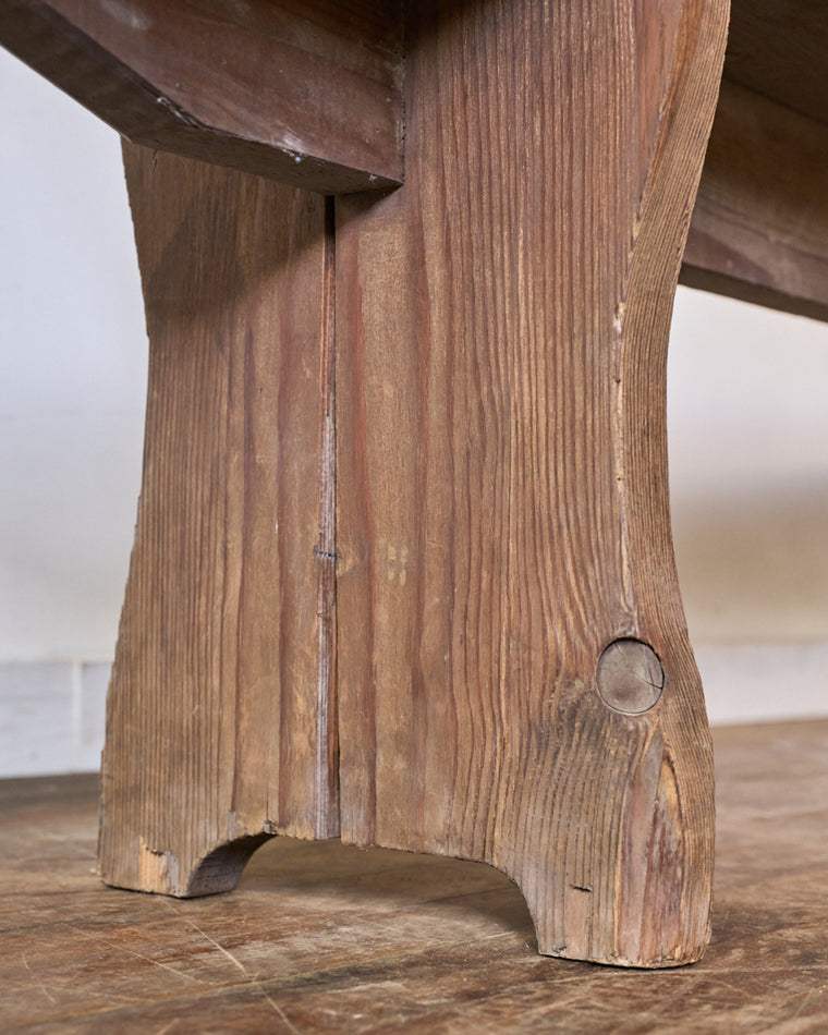 Long French Farm Bench