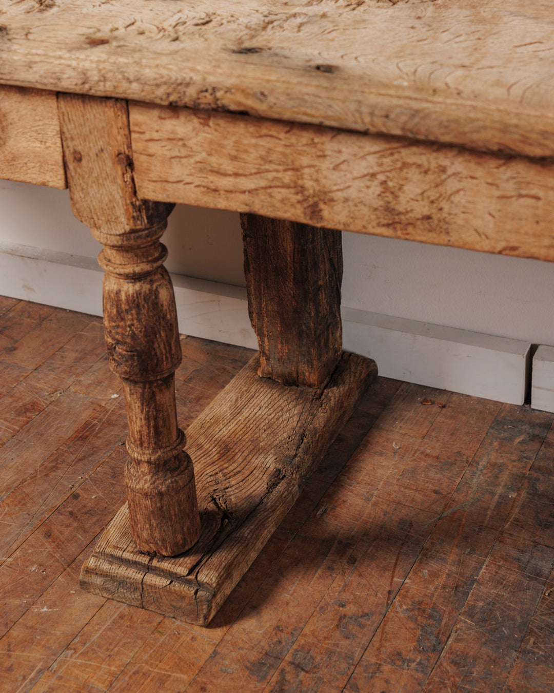 Oak Church Bench