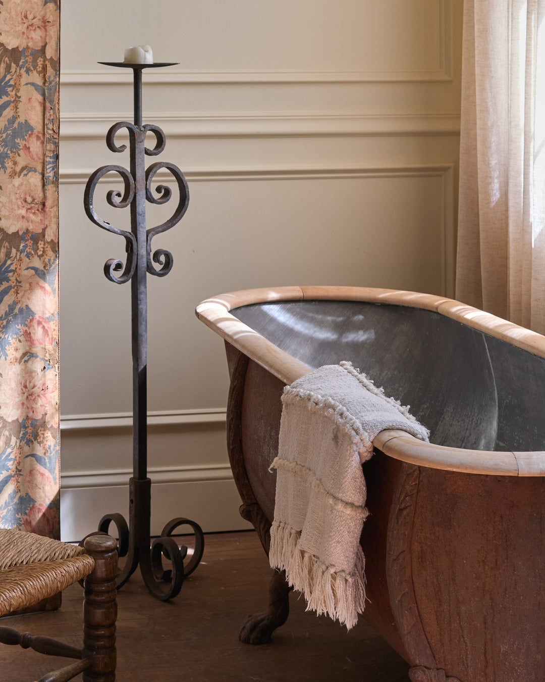 18th c. Chateau Candelabra