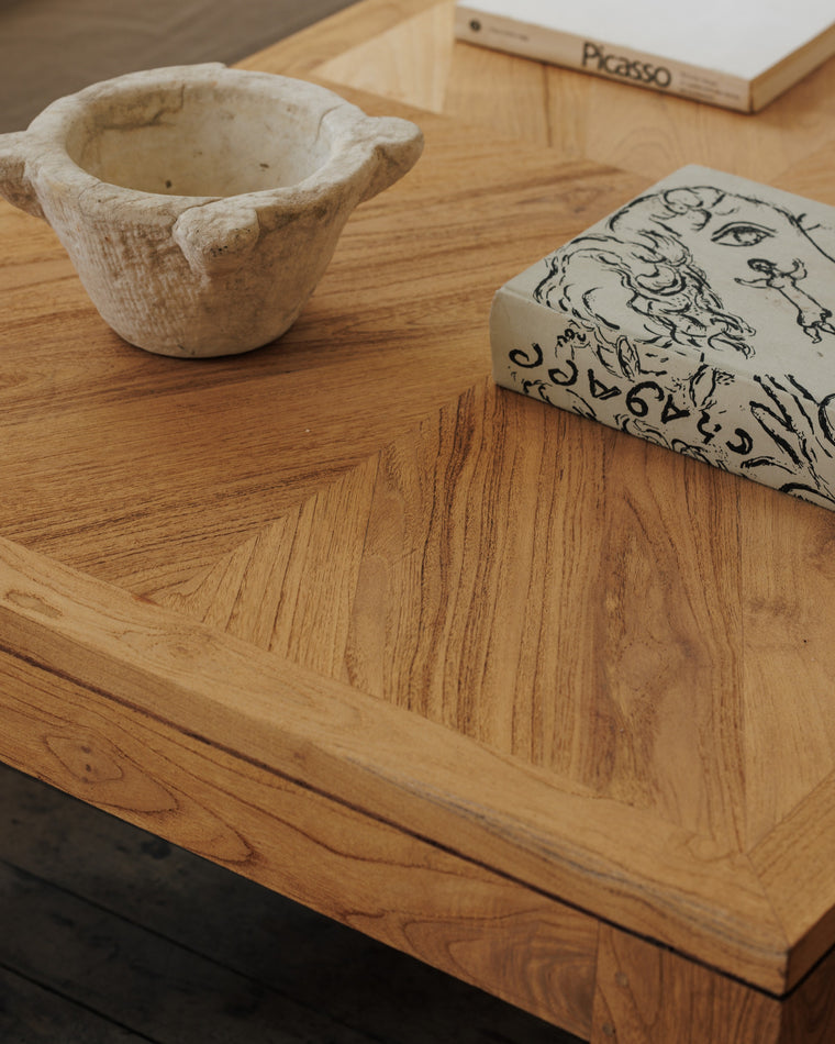 Parquet French Coffee Table