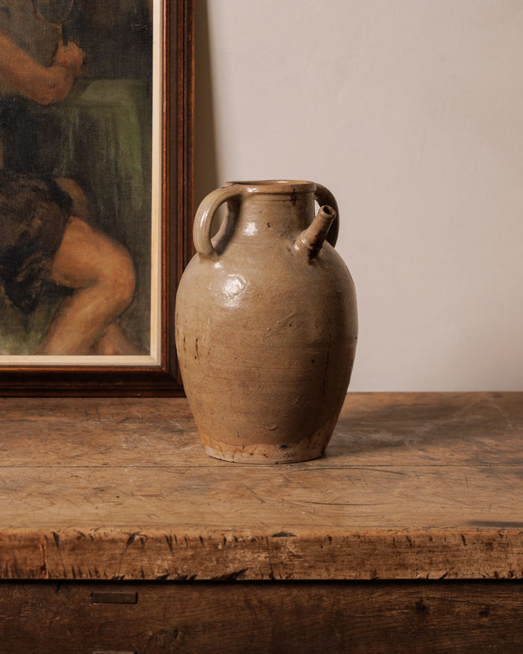 Two Handled Spout Pot