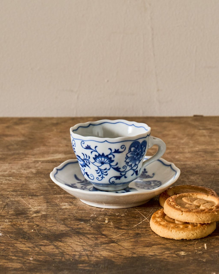 Zwiebelmuster Teacup & Saucer