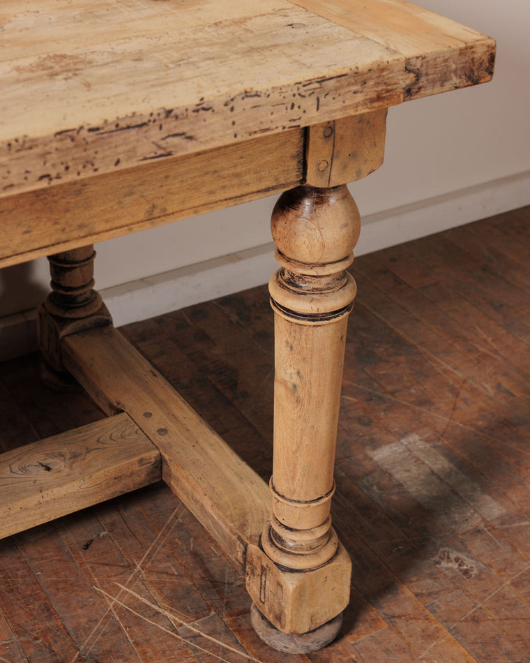 19th c. Beechwood Farm Table