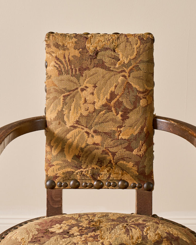 19th c. French Tapestry Armchair