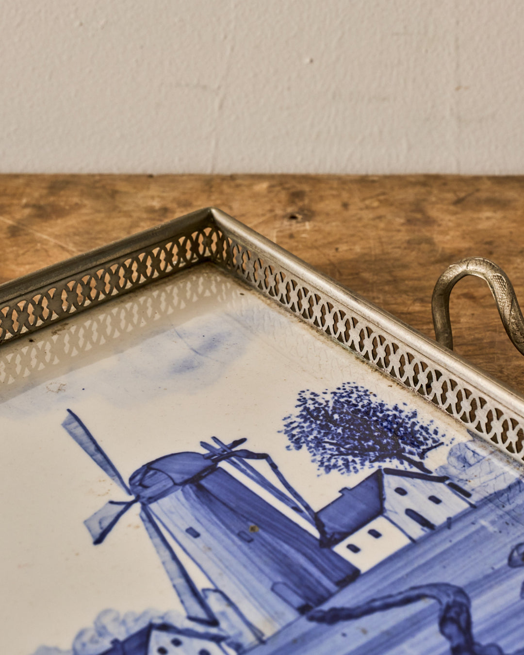 Delft Tile Serving Tray