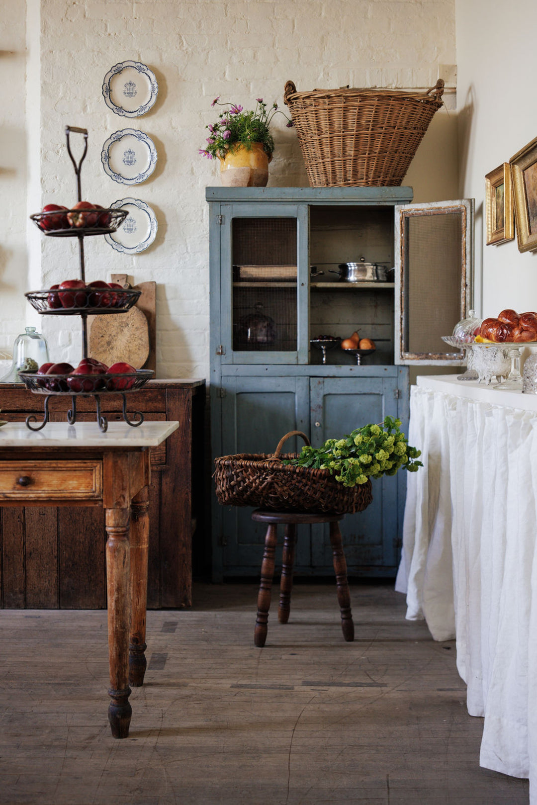 Spanish Painted Cupboard