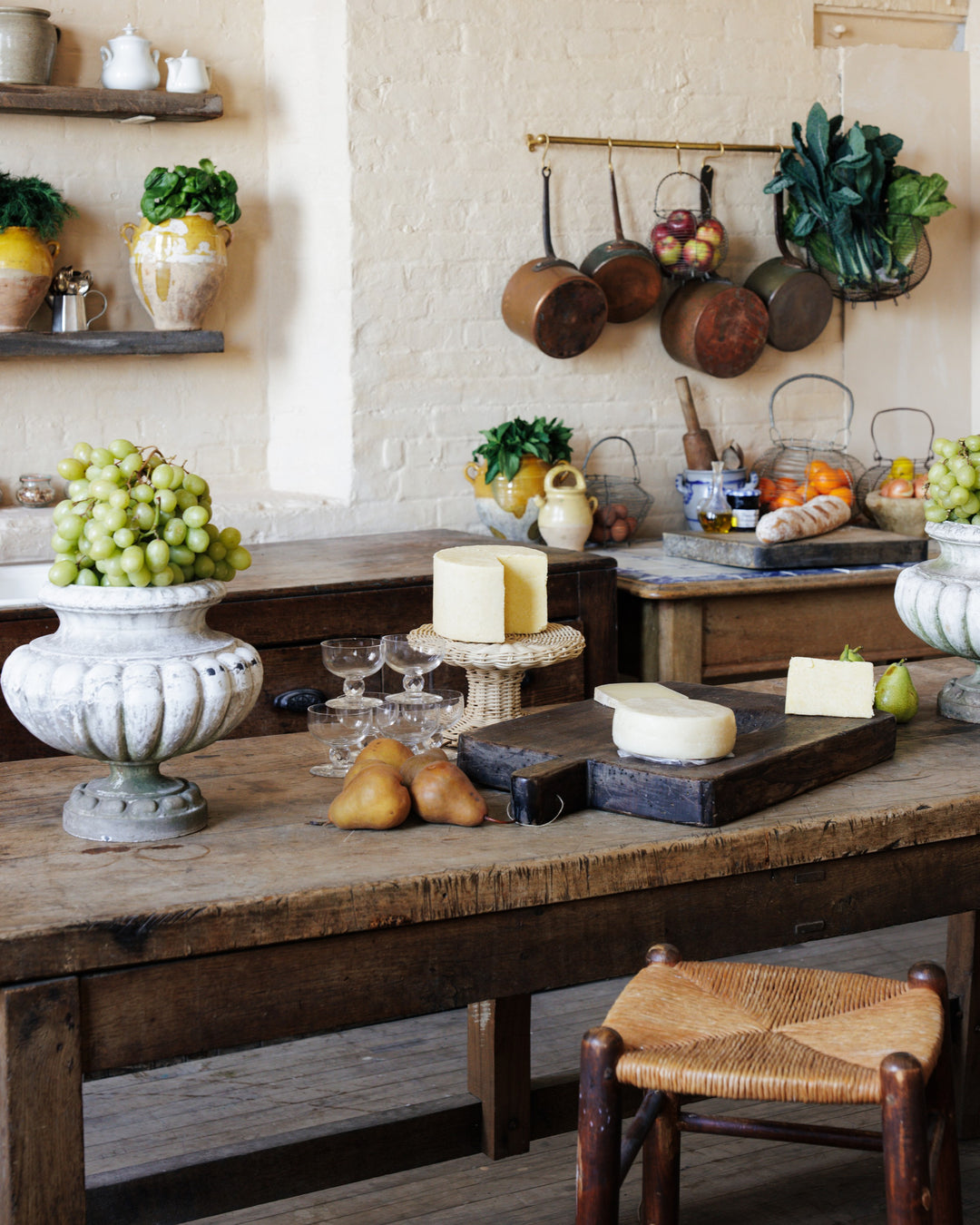 Antique French Cutting Board - III