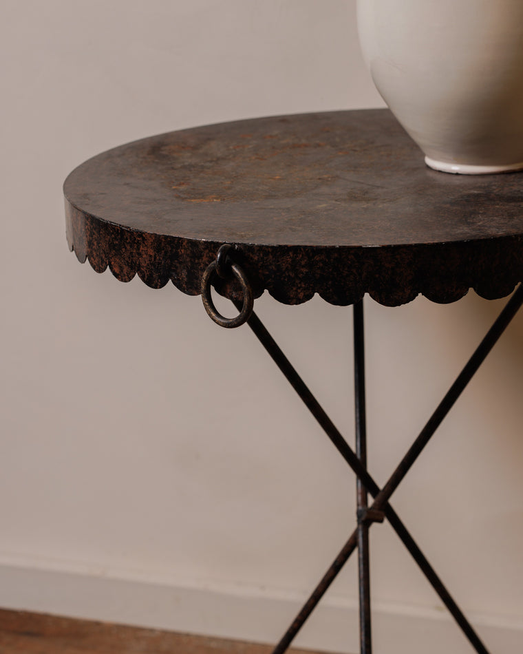Scallop Garden Table
