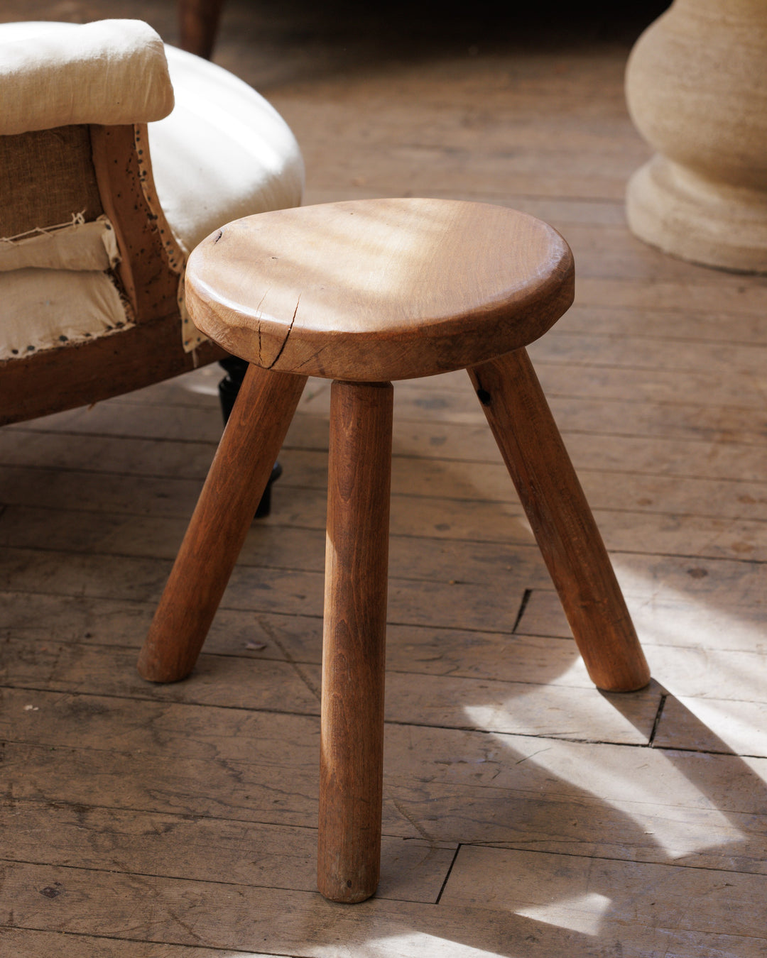 Eastern France Tripod Stool