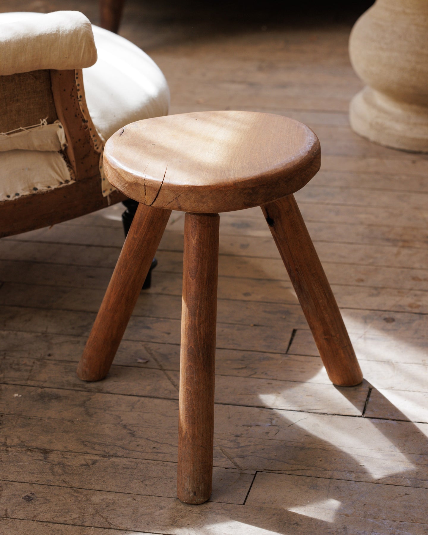 Eastern France Tripod Stool