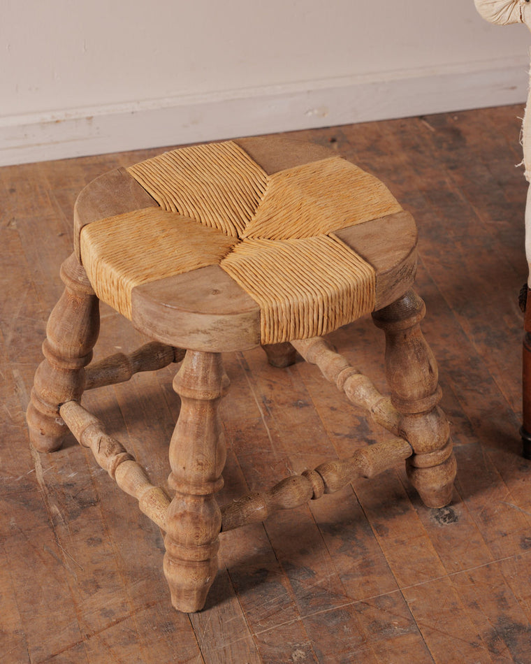 Rush Farm Stool