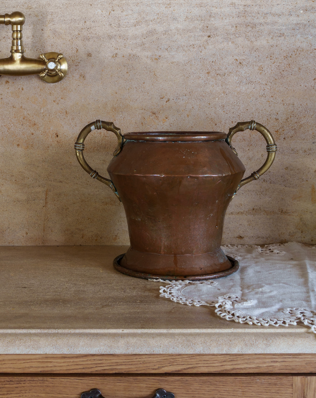Antique Copper Pot