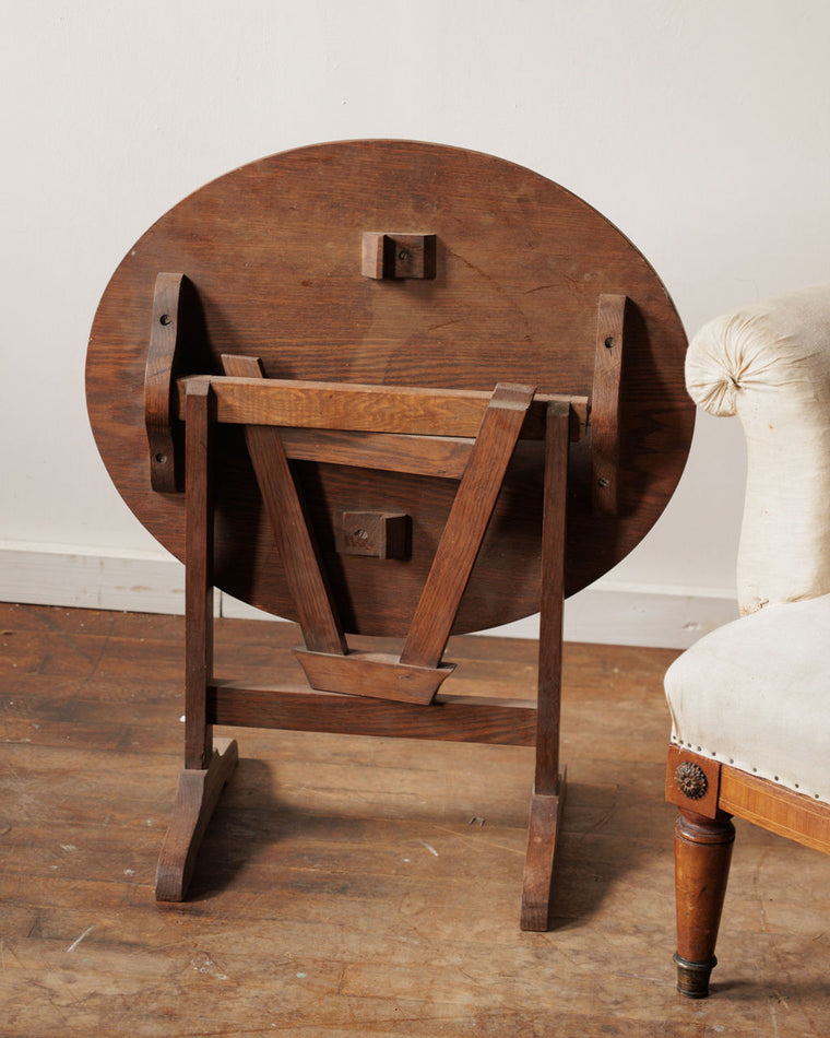 Mini Wine Tasting Table - Oval