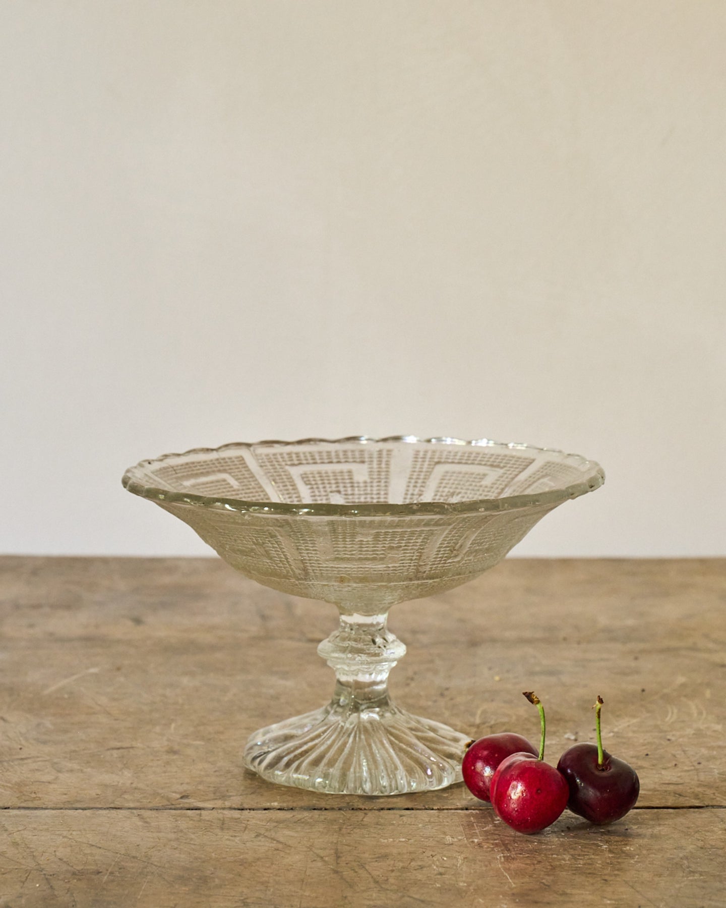 Mini Glass Pedestal Dish
